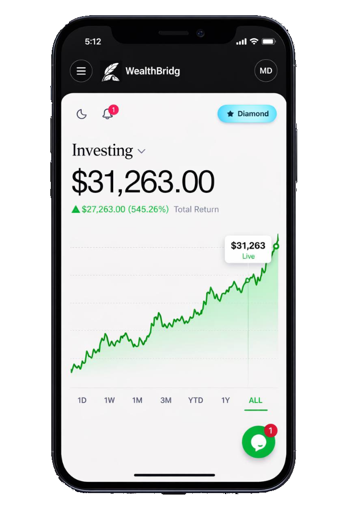 WealthBridg App Preview